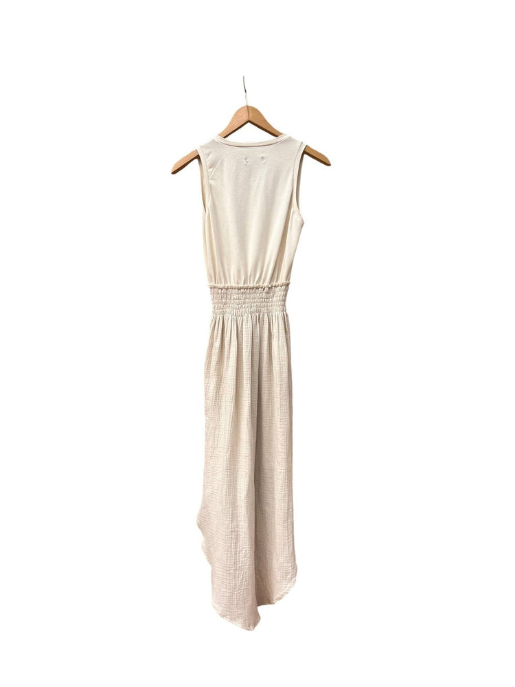 755 TAMARÍ Tank dress in soft organic cotton muslin & jersey CECILIA SÖRENSEN