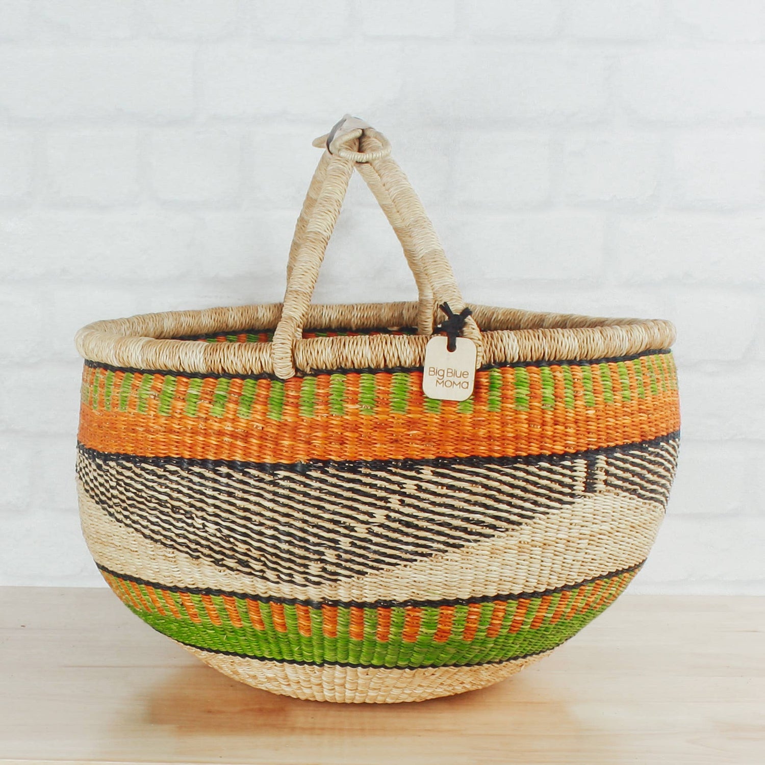 Round Basket - Traditional Palette Baskets Big Blue Moma