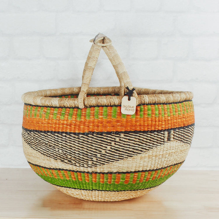 Round Basket - Traditional Palette Baskets Big Blue Moma