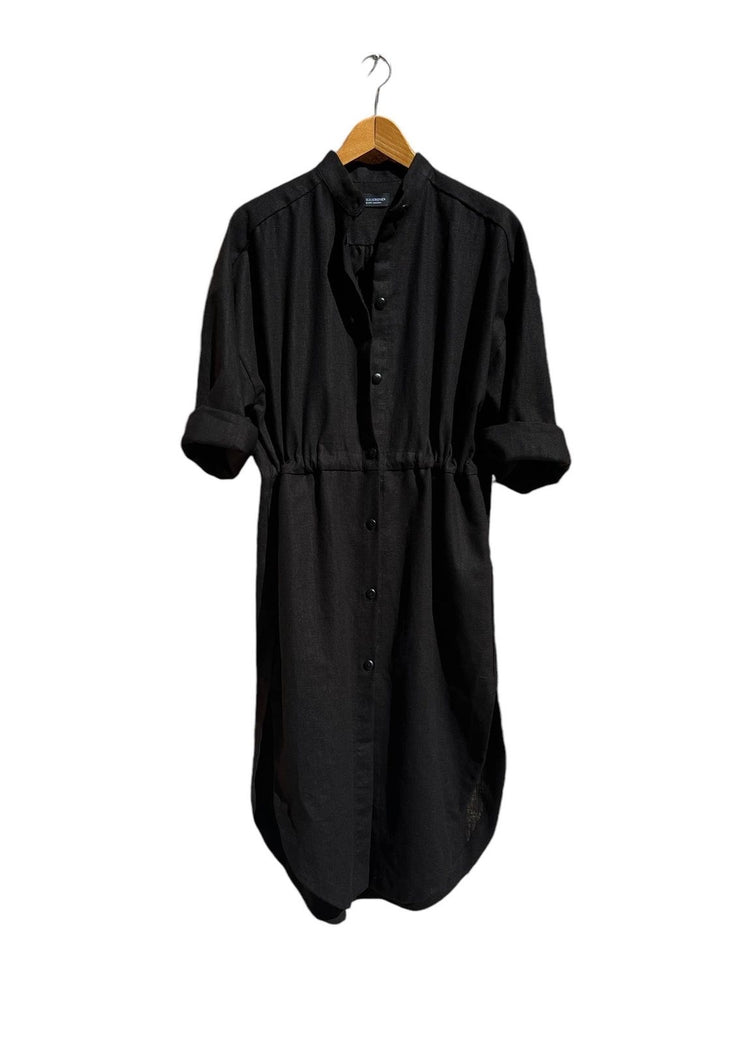 706 TRÉVOL Shirt dress in Organic Canvas Linen CECILIA SÖRENSEN