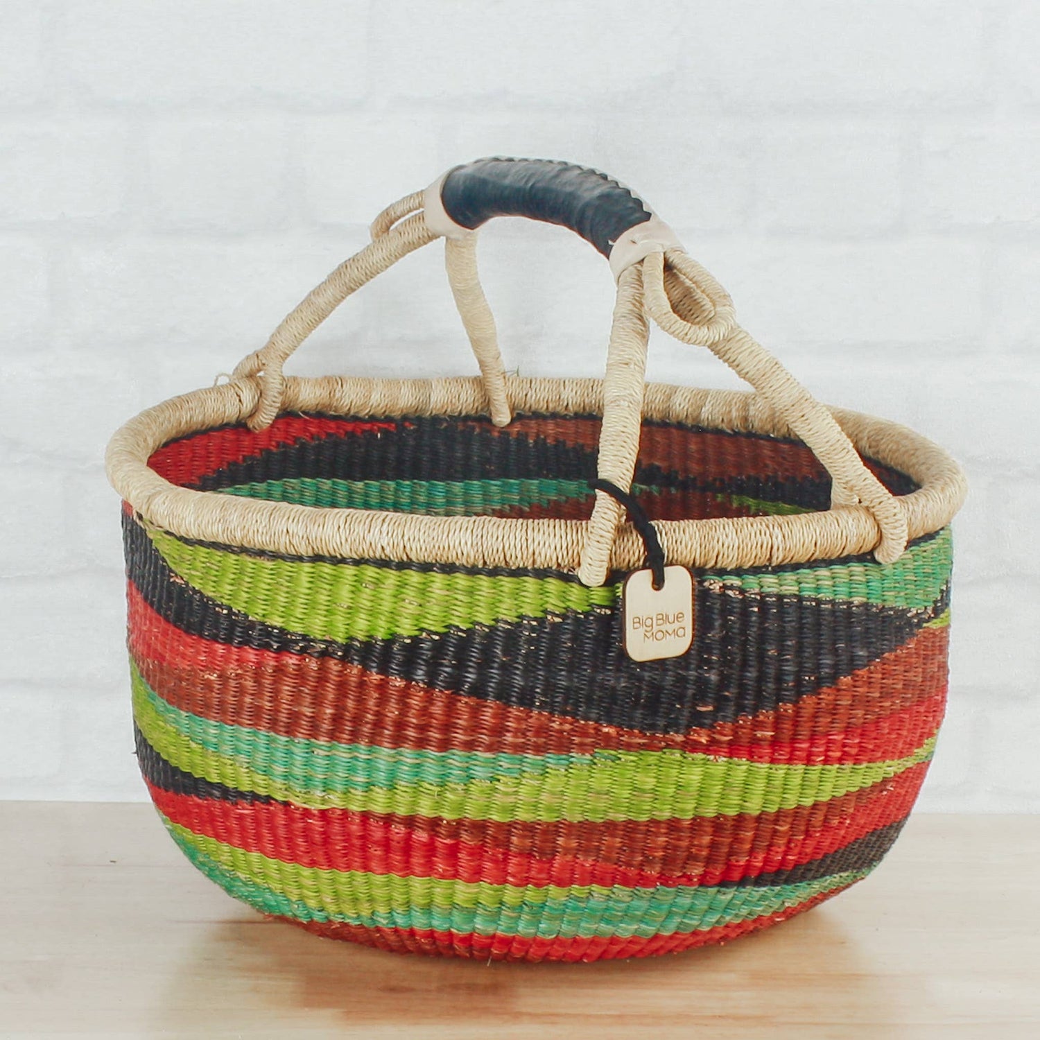 Round Basket - Traditional Palette Baskets Big Blue Moma