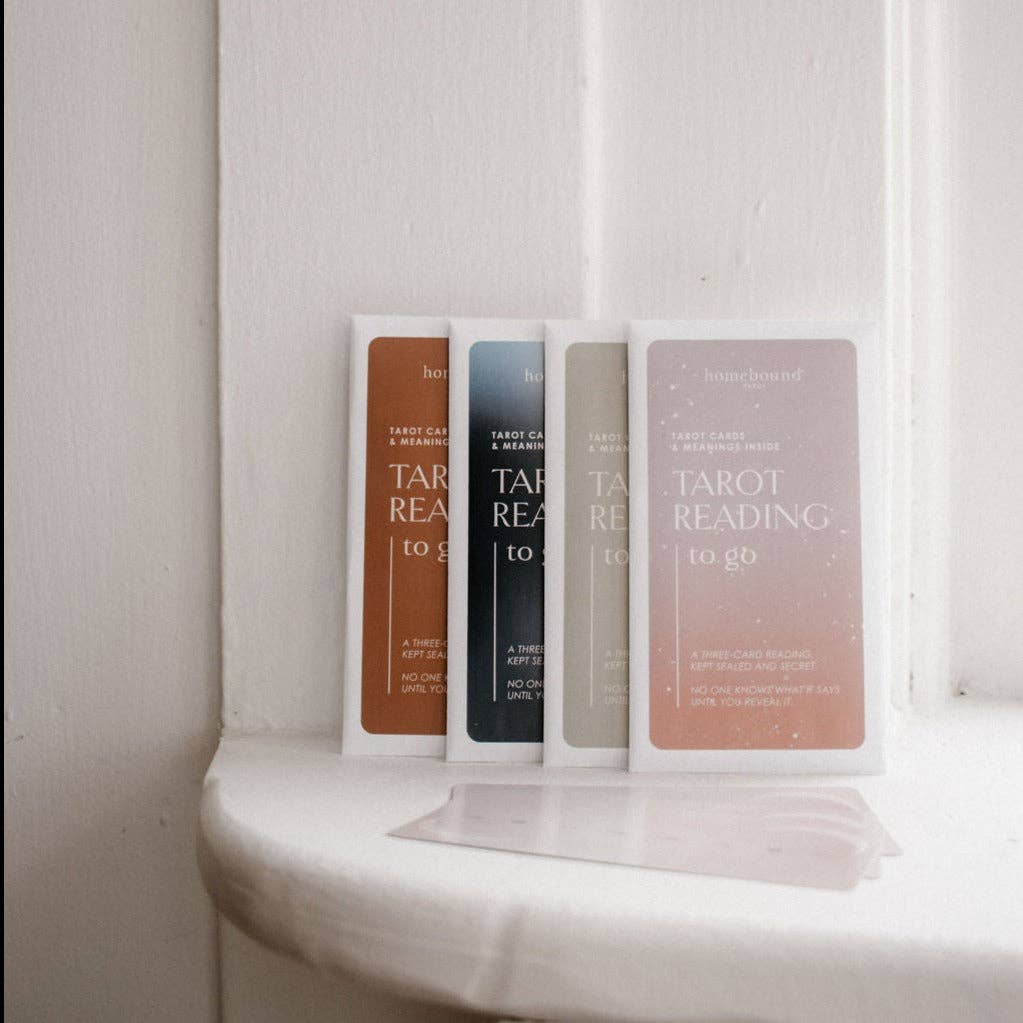 Tarot Reading to-go Affirmation Cards Homebound Tarot