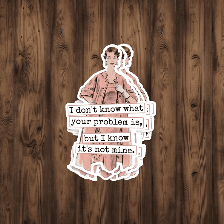 Sticker. I Don&