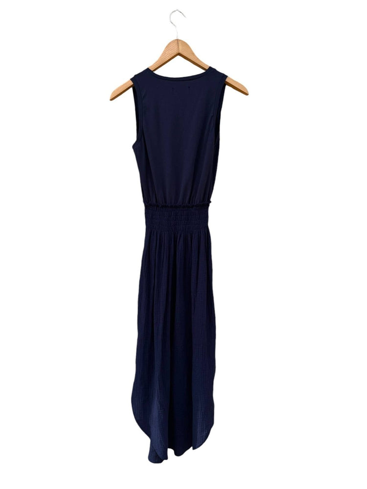 755 TAMARÍ Tank dress in soft organic cotton muslin & jersey CECILIA SÖRENSEN