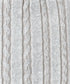 Fall 25 | Cable Cotton Dress Socks OKAYOK S/M White Ash