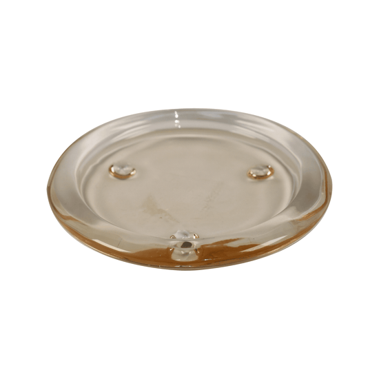 Glass Candle Plate Candle Holders Twilight Collection
