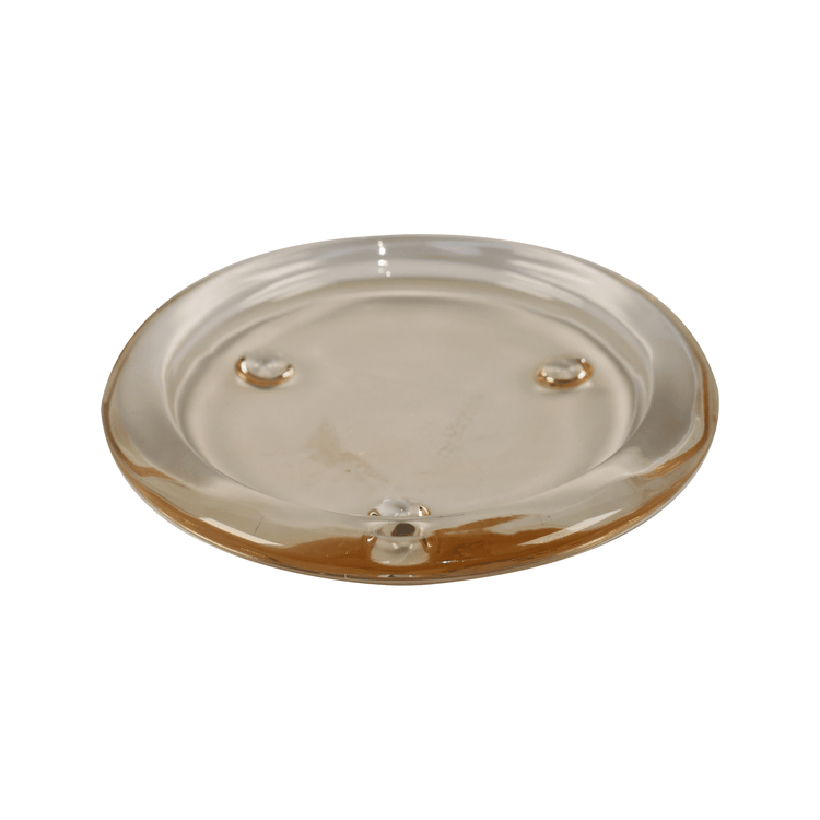 Glass Candle Plate Candle Holders Twilight Collection