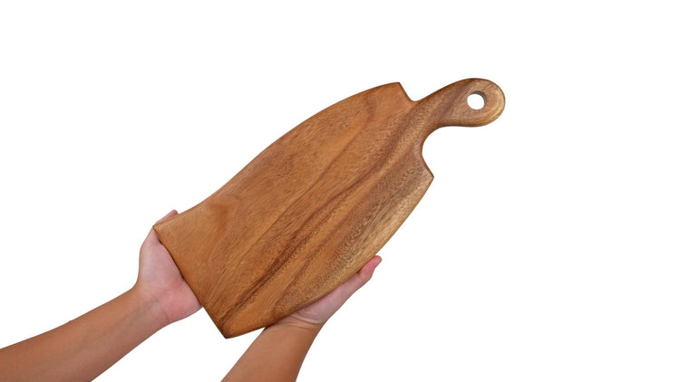 Wooden Charcuterie Board Chopping Board .75"x7"x16" Cutting Board Baroy