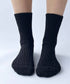 OKAYOK 100% Cotton Jenny Crew Socks OKAYOK S/M Black