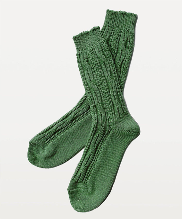 OKAYOK 100% Cotton Jenny Crew Socks OKAYOK S/M Sage