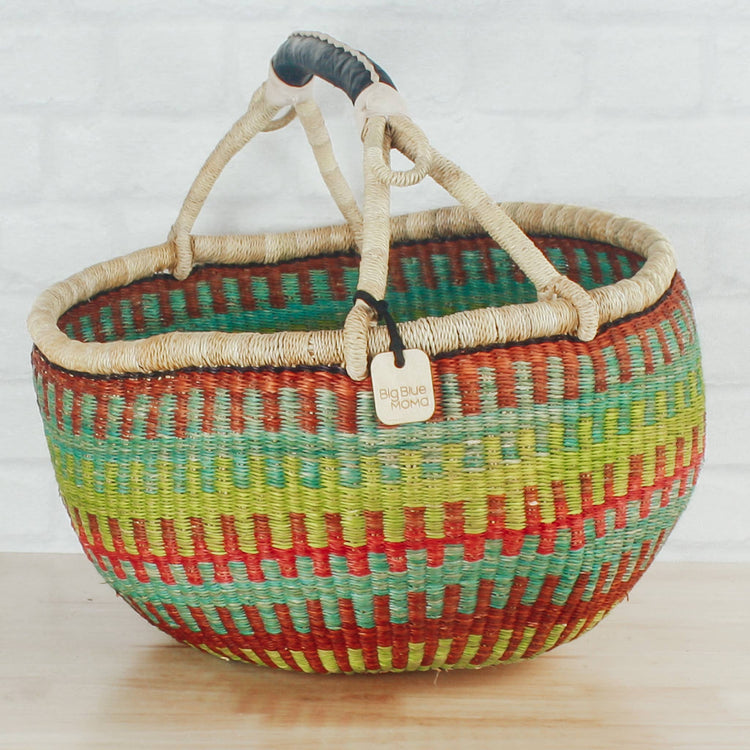 Round Basket - Traditional Palette Baskets Big Blue Moma