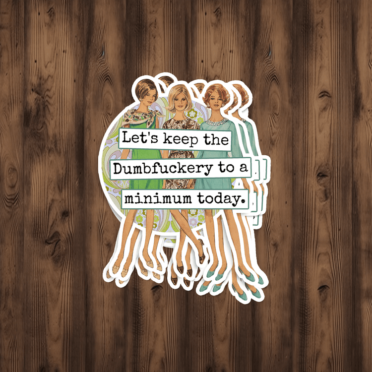 Sticker. Let&