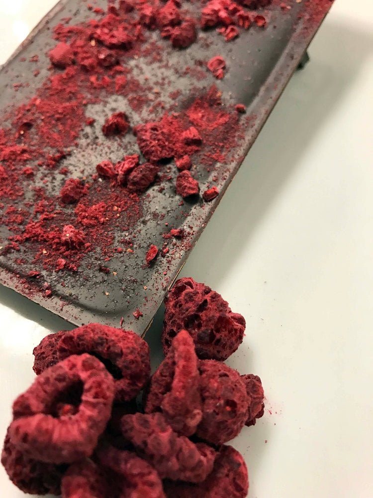 Raspberry Chocolate Bar Chocolate Decadence Chocolates Inc