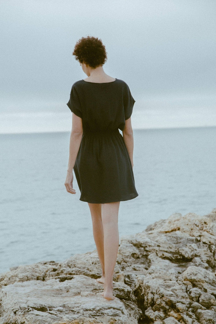 731 Magnolia Mini Dress Organic Cotton Muslin Dress CECILIA SÖRENSEN