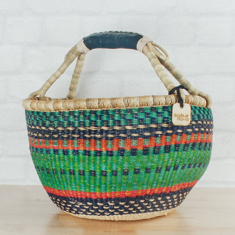 Round Basket - Traditional Palette Baskets Big Blue Moma Medium