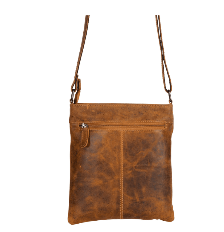 Ladies Cross Body Leather Bag Lucy LD007 Greenwood Leather