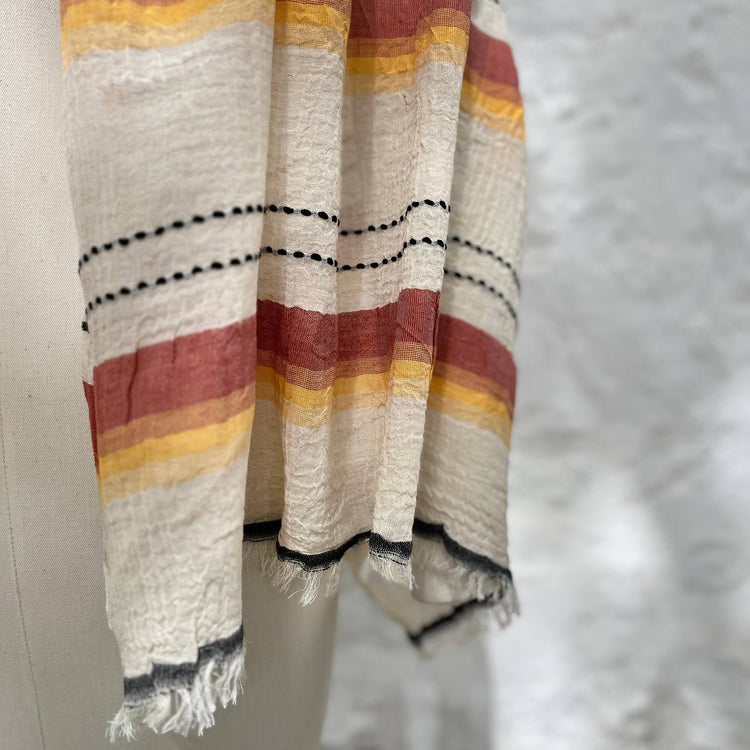 Loomist Linen Scarf Scarf loom.ist