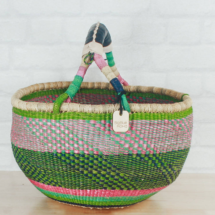 Round Basket - Traditional Palette Baskets Big Blue Moma