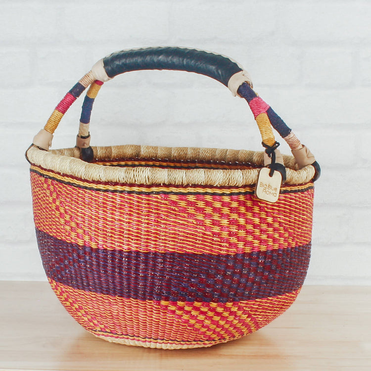 Round Basket - Traditional Palette Baskets Big Blue Moma