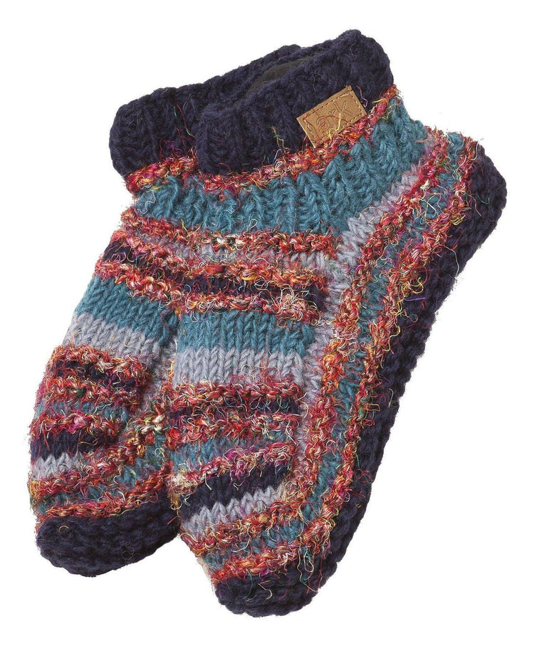 Swool Stripe Booties Slippers Ark Imports