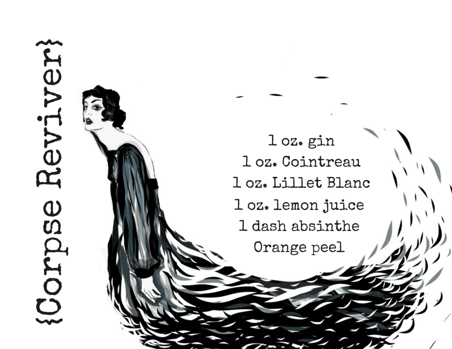 Newfolk & Cabin - Funny Cards Greeting Cards Newfolk & Cabin Corpse Reviver