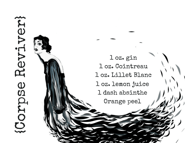 Newfolk & Cabin - Funny Cards Greeting Cards Newfolk & Cabin Corpse Reviver