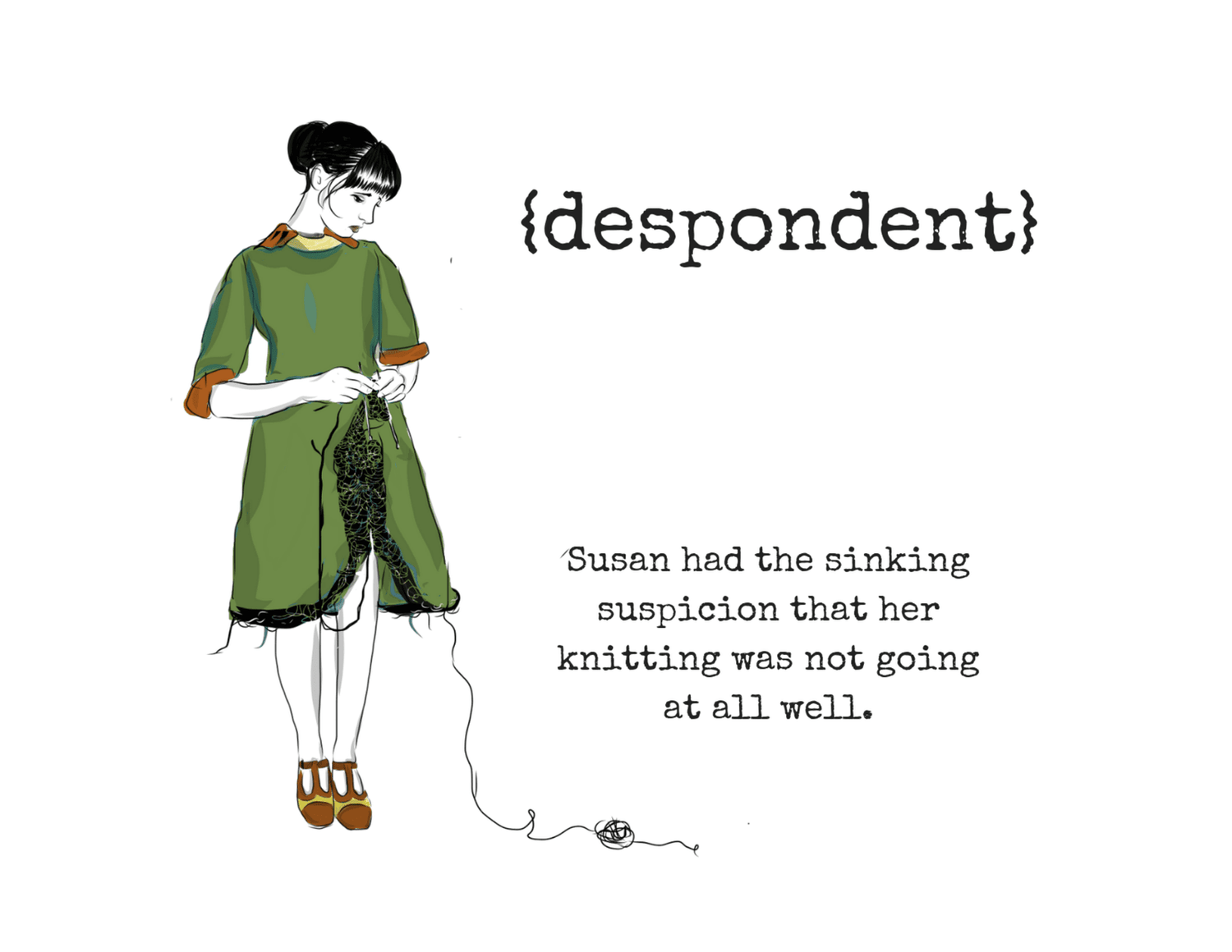 Newfolk & Cabin - Funny Cards Greeting Cards Newfolk & Cabin Despondent