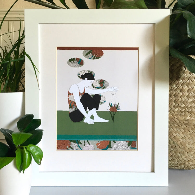 Newfolk & Cabin Art Prints Art Prints Newfolk & Cabin Grow - Dream 8 x 10