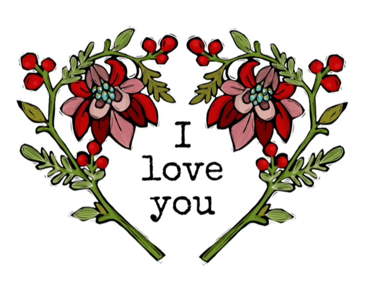 Newfolk & Cabin - Love & Friendship Cards Greeting Cards Newfolk & Cabin I love you