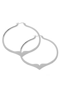 Sarah Mulder Liv Hoops Jewelry Sarah Mulder Rhodium 12mm
