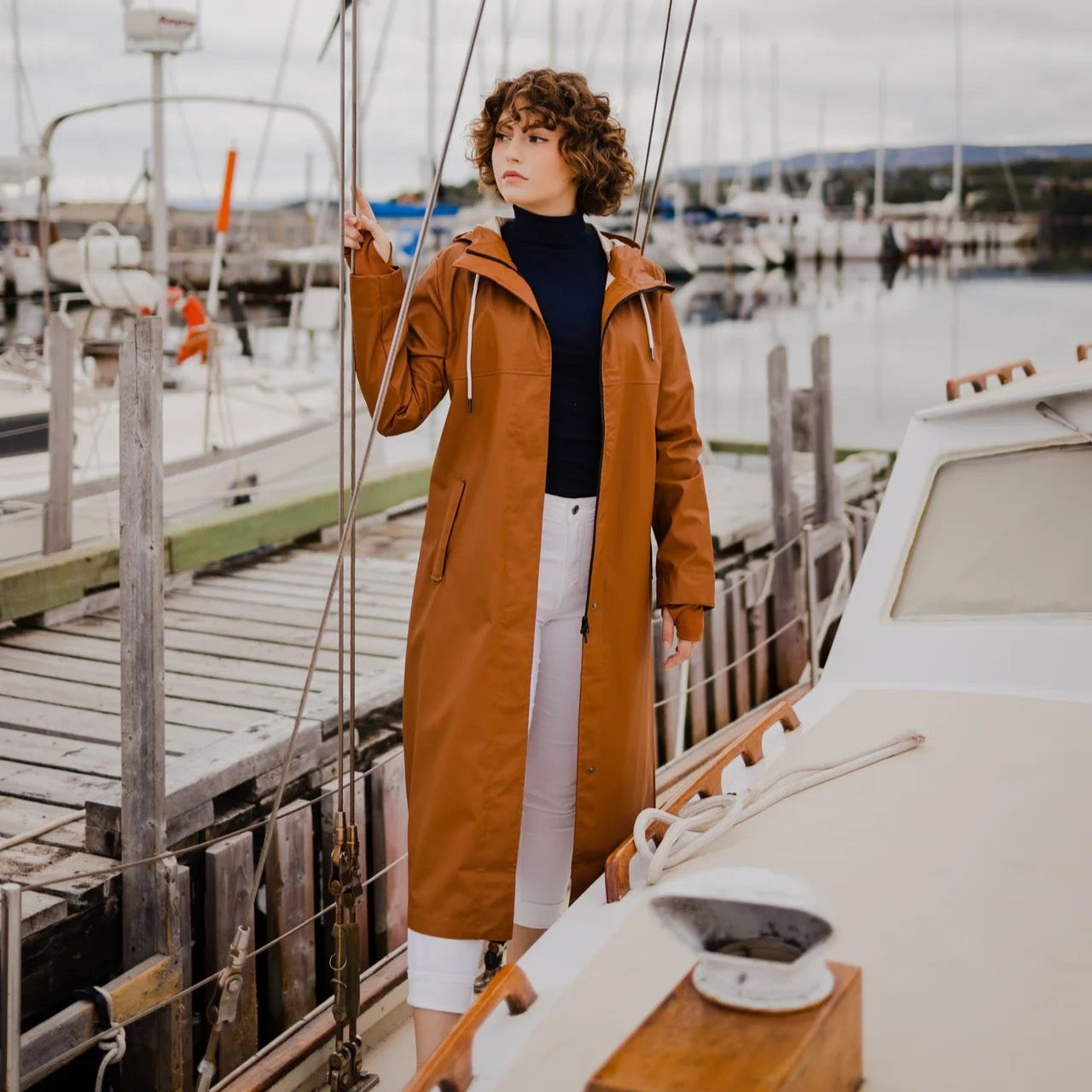 Mernini - The Mernini Raincoats Mernini Caramel XS
