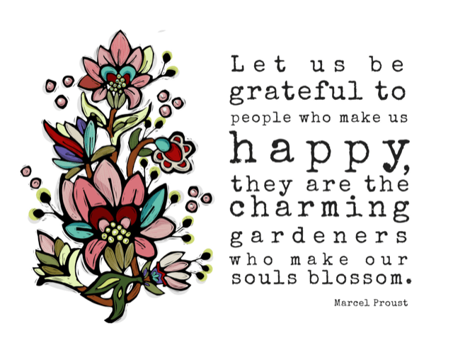 Newfolk & Cabin - Love & Friendship Cards Greeting Cards Newfolk & Cabin Let us be grateful to people who make us happy