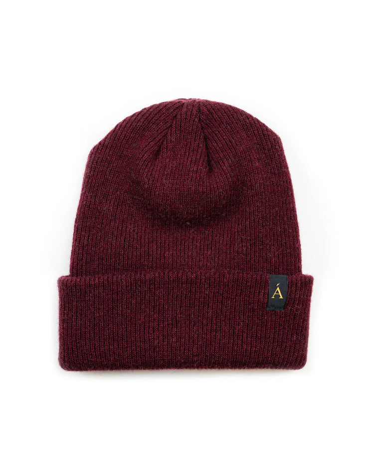 Anian Recycled Cashmere Toque Toques Anian Merlot