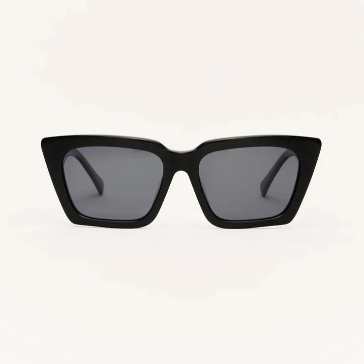Z Supply Sunglasses Feel Good Sunglasses Z Supply Eyewear Black