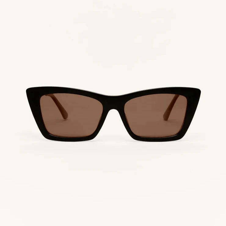 Z Supply Sunglasses Lookout Sunglasses Z Supply Eyewear Black