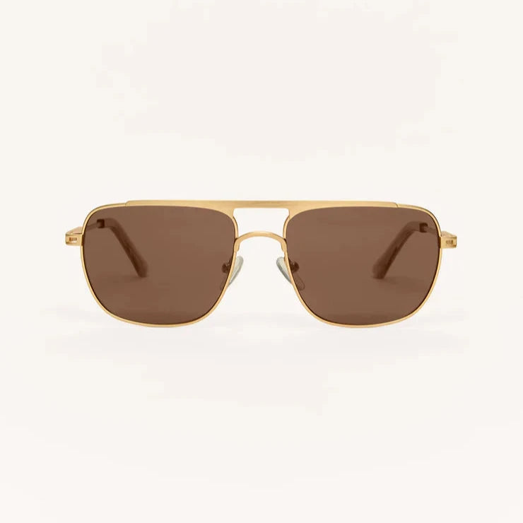 Z Supply Sunglasses Skyline Sunglasses Z Supply Eyewear Brown