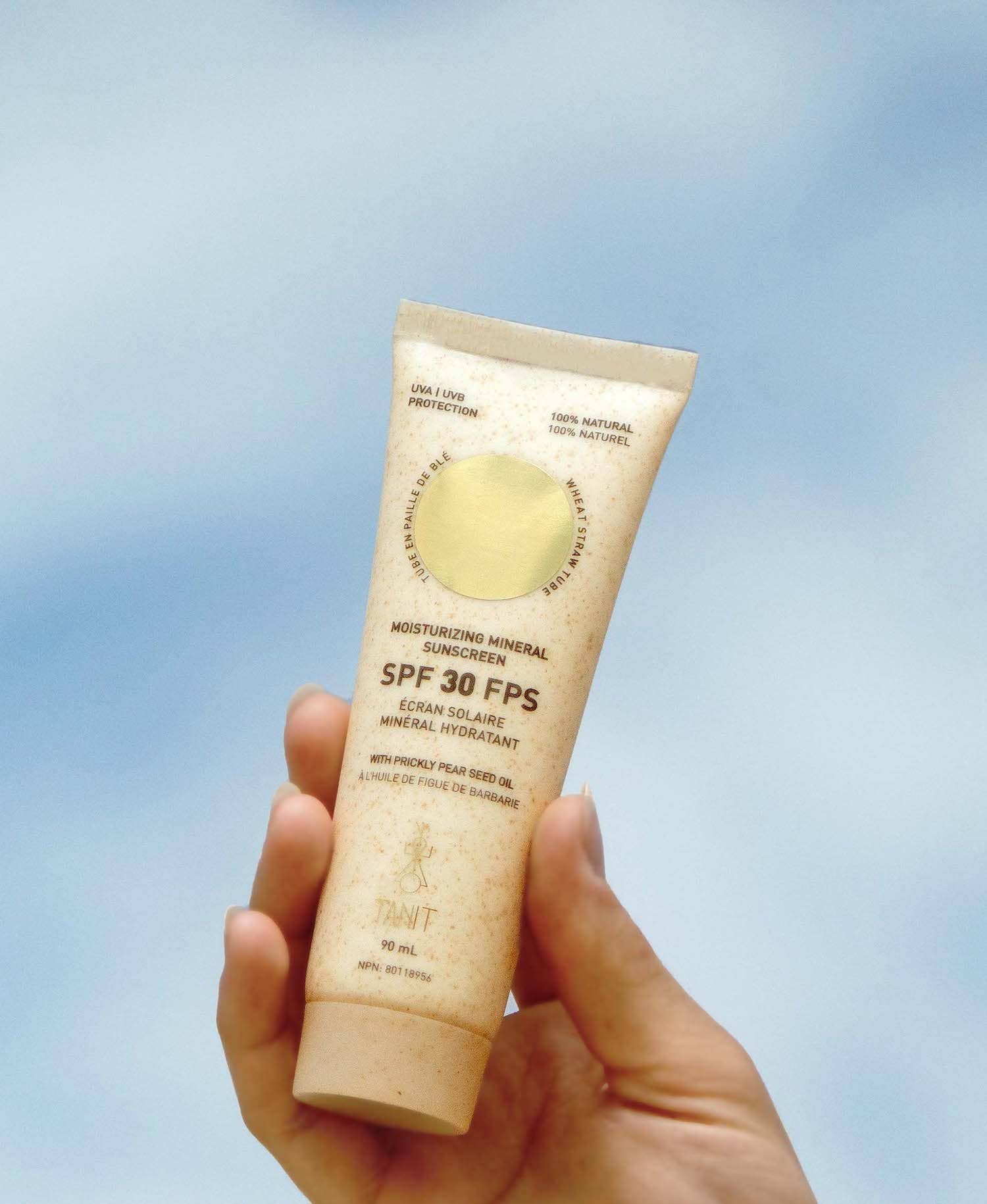 Mineral Sunscreen with Prickly Pear seed oil SPF 30 / SPF 50 TANIT