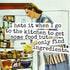 Magnet. I Hate It When I Go To The Kitchen... Raven&