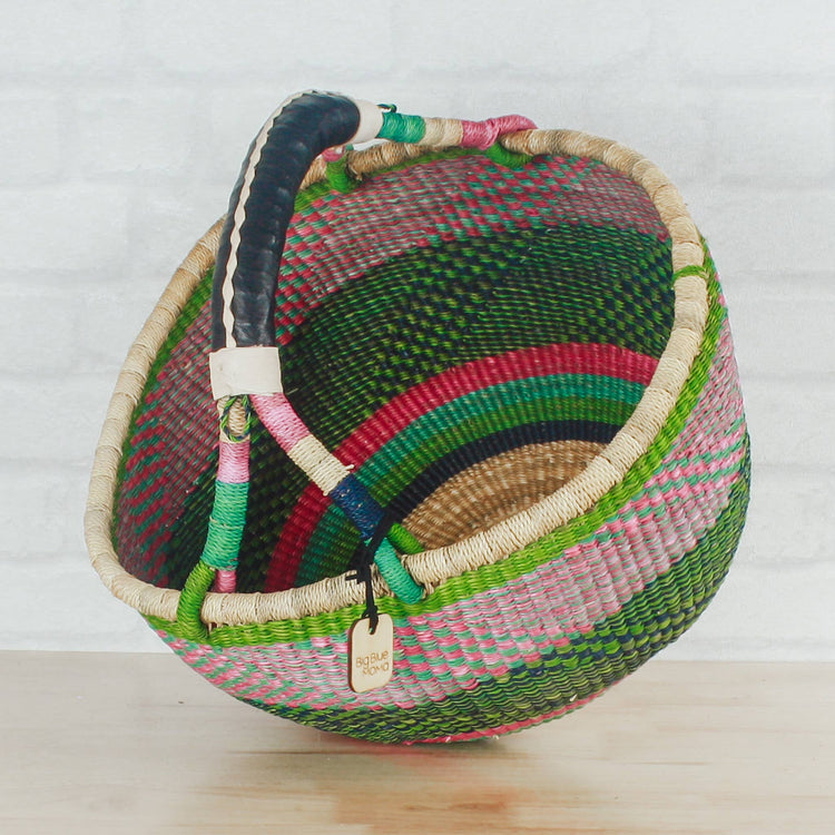 Round Basket - Traditional Palette Baskets Big Blue Moma