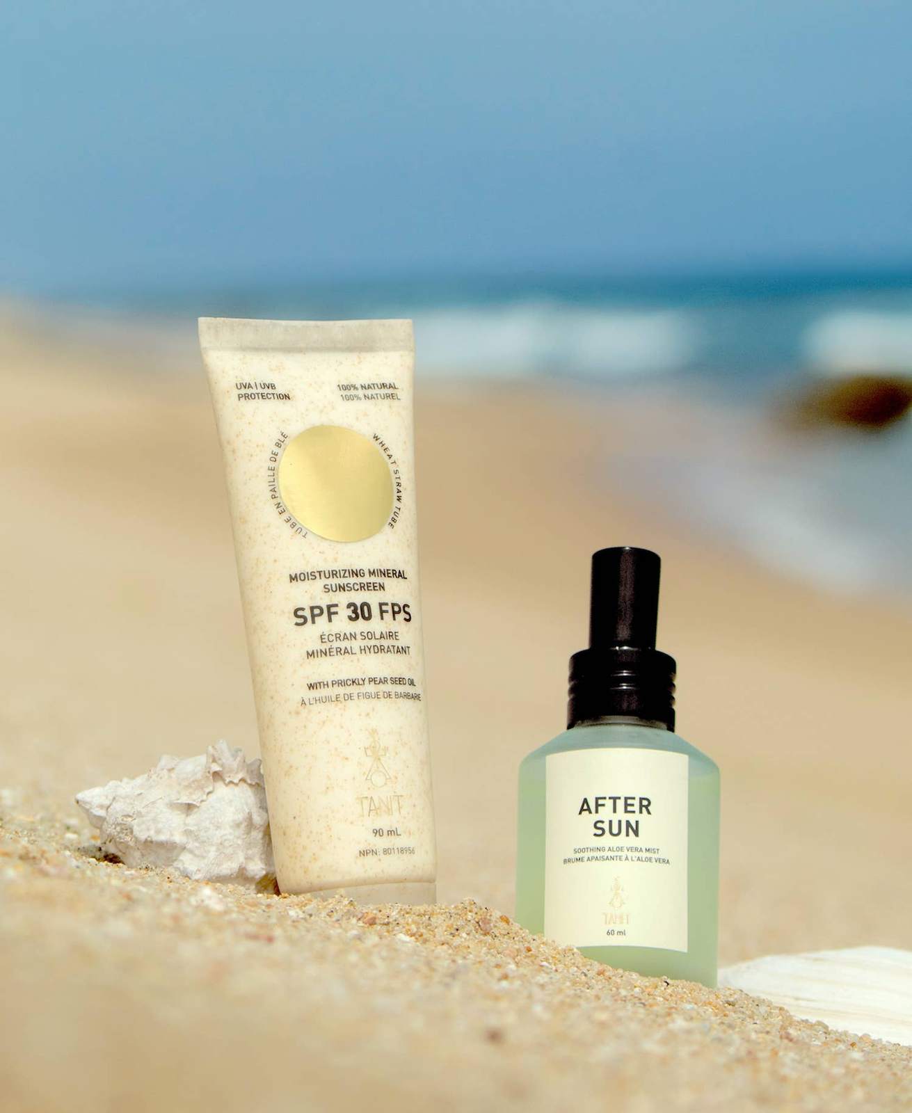 Mineral Sunscreen with Prickly Pear seed oil SPF 30 / SPF 50 TANIT