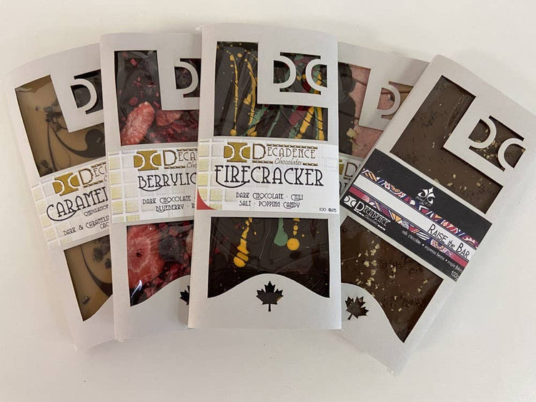 Raspberry Chocolate Bar Chocolate Decadence Chocolates Inc