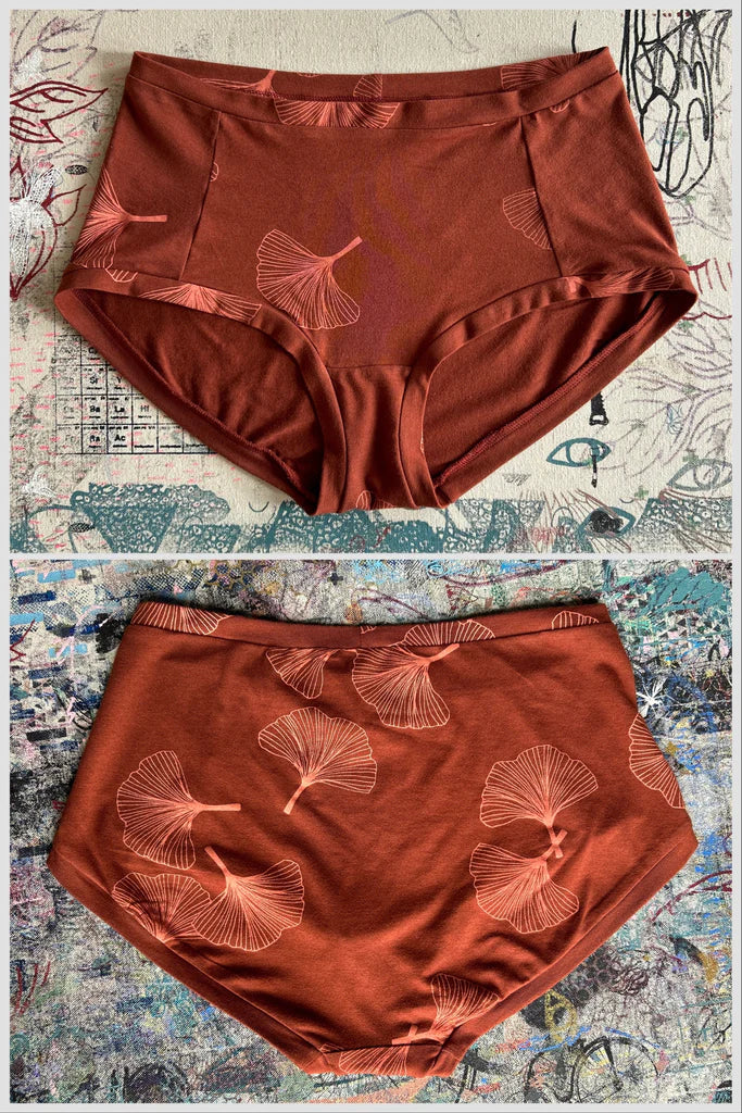 Smoking Lily Mid Rise Lovelies Underwear Smoking Lily Chestnut S/M
