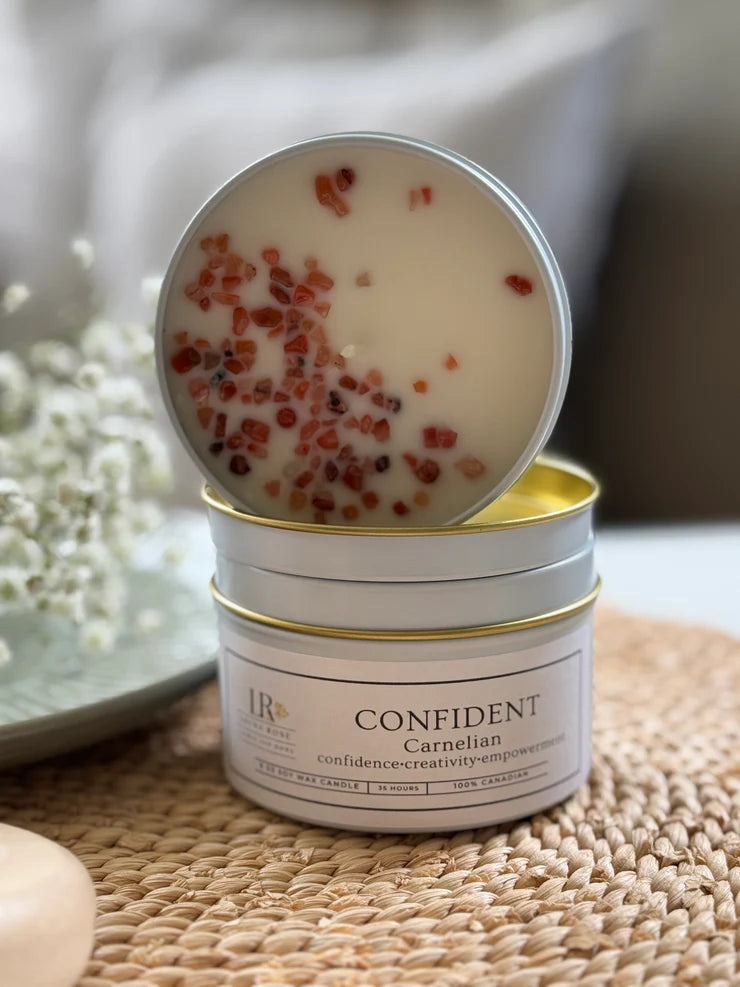 Gem Stone Candles - I Am Confident Candles Louna Rose