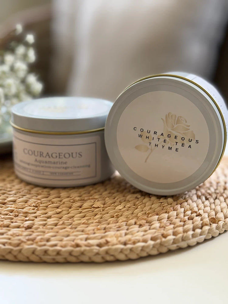 Gem Stone Candles - I Am Courageous Candles Louna Rose