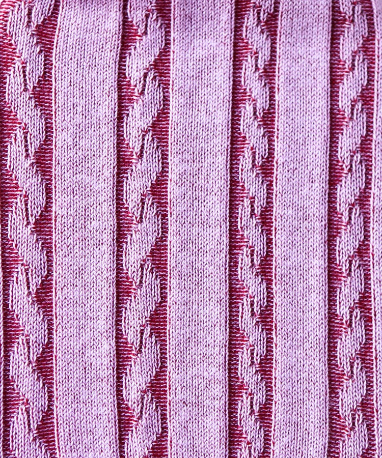 Fall 25 | Cable Cotton Dress Socks OKAYOK S/M Smoothie