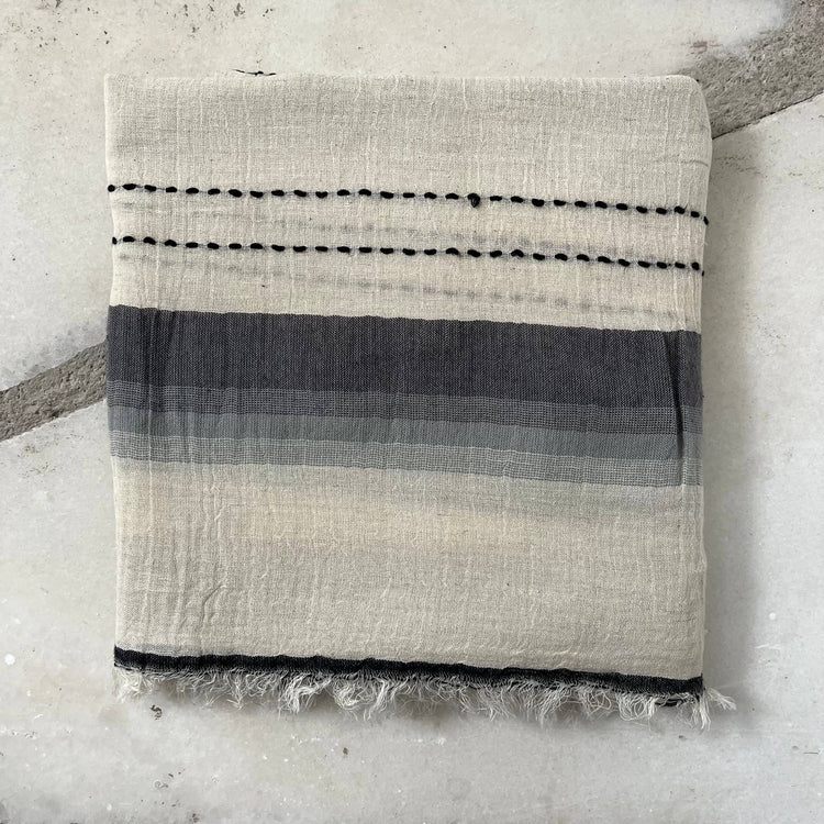 Loomist Linen Scarf Scarf loom.ist