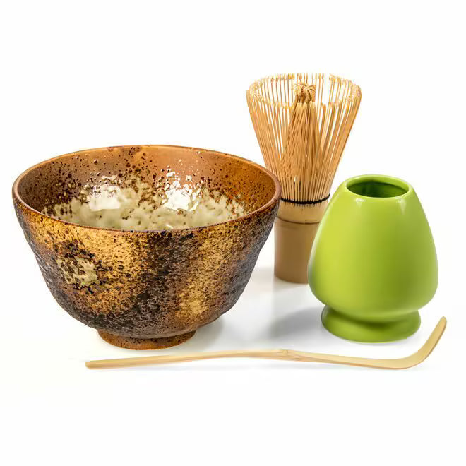 Matcha Startup Set Tea Accessories Tealyra Gold