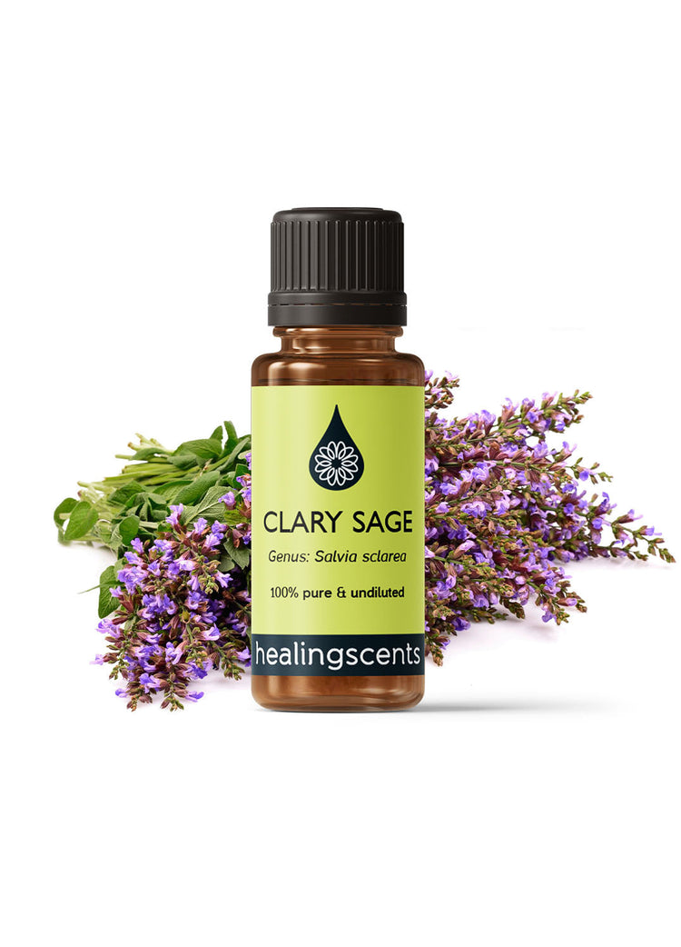 Clary Sage Organic Essential Oil Essential Oils Healingscents