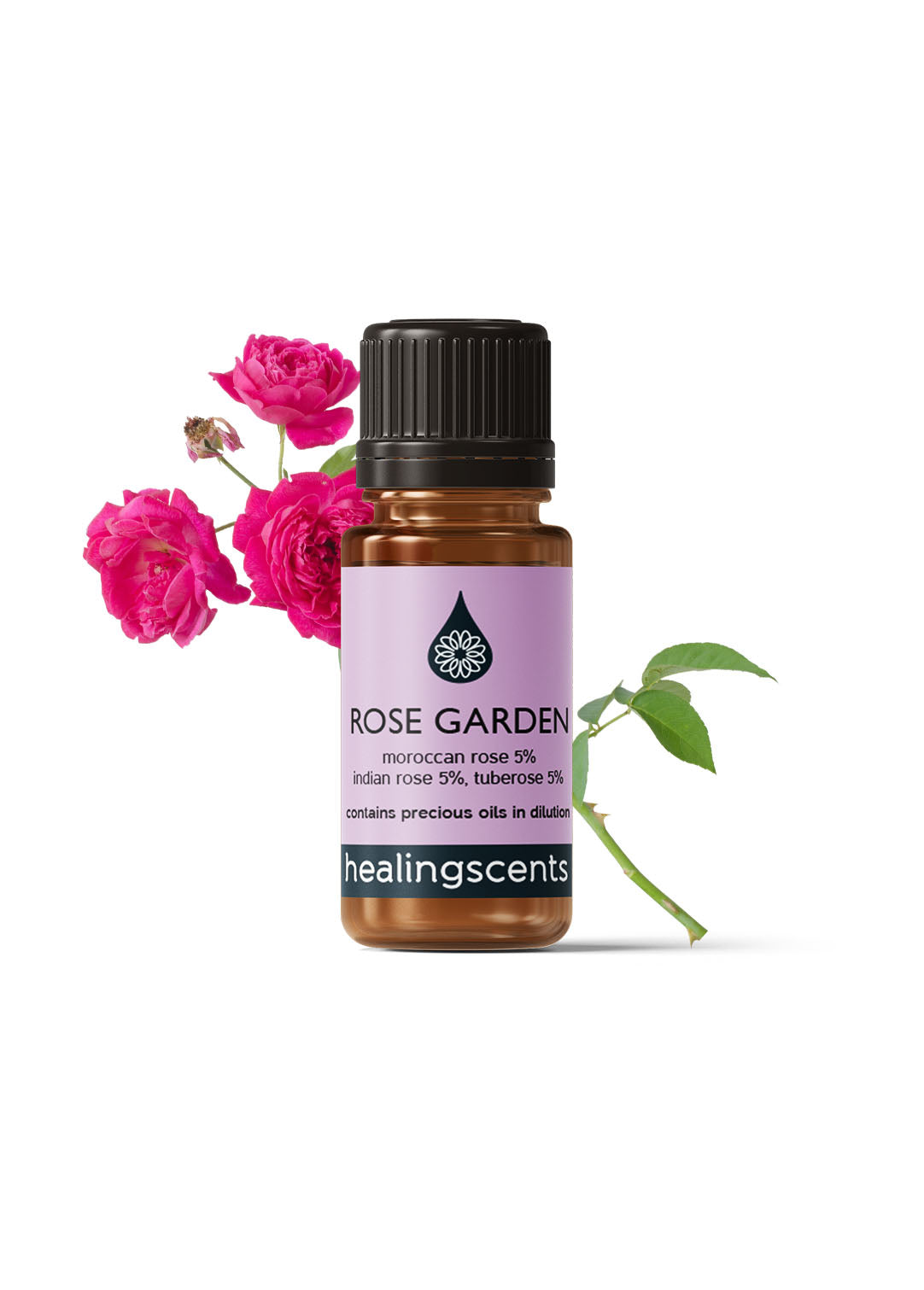 Rose Garden Synergy Blend Natural Perfumes Healingscents