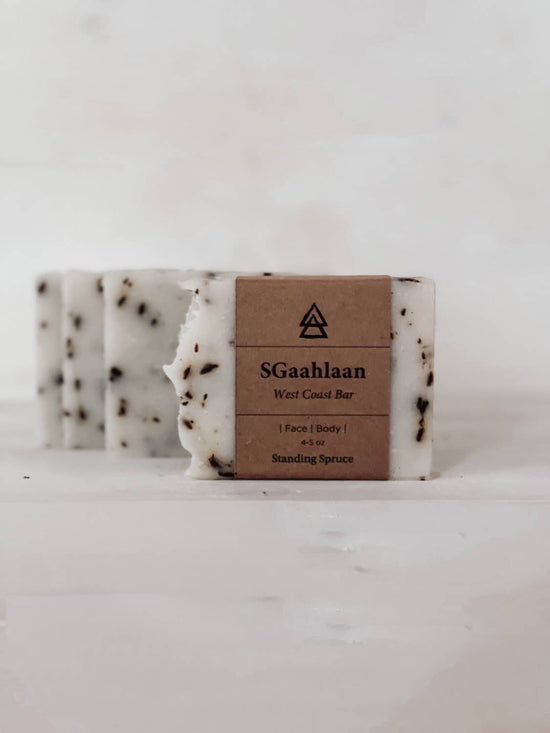 Sgaahlan Soap Bar  Standing Spruce   